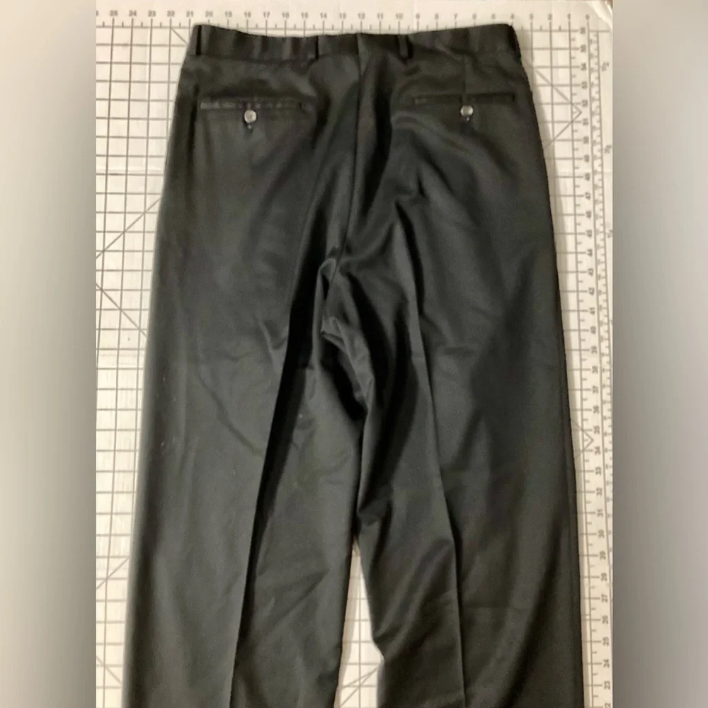 Lauren Ralph Lauren Men’s Size 34/34 Black Total Care Dress Pants - Picture 6 of 6